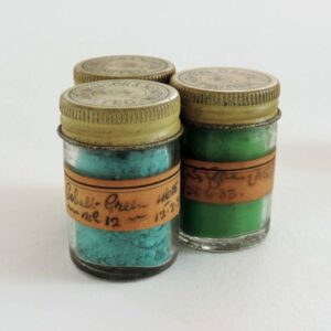 Petit historique des pigments verts